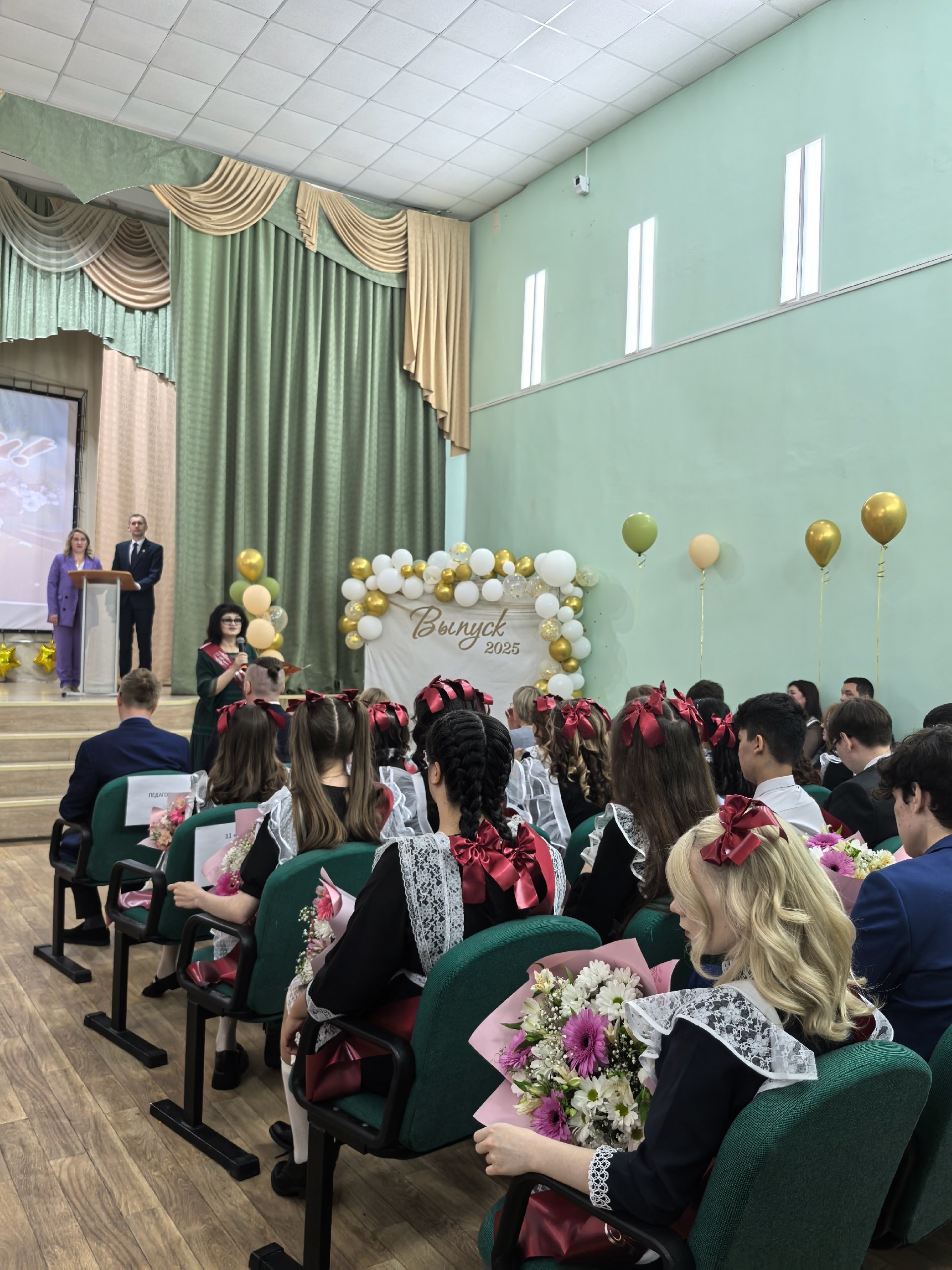 Выпускной в 11 классе..
